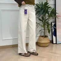 NANA【羊毛牛仔】秋冬棉羊毛松紧百搭秋牛仔裤四面弹显瘦C0519