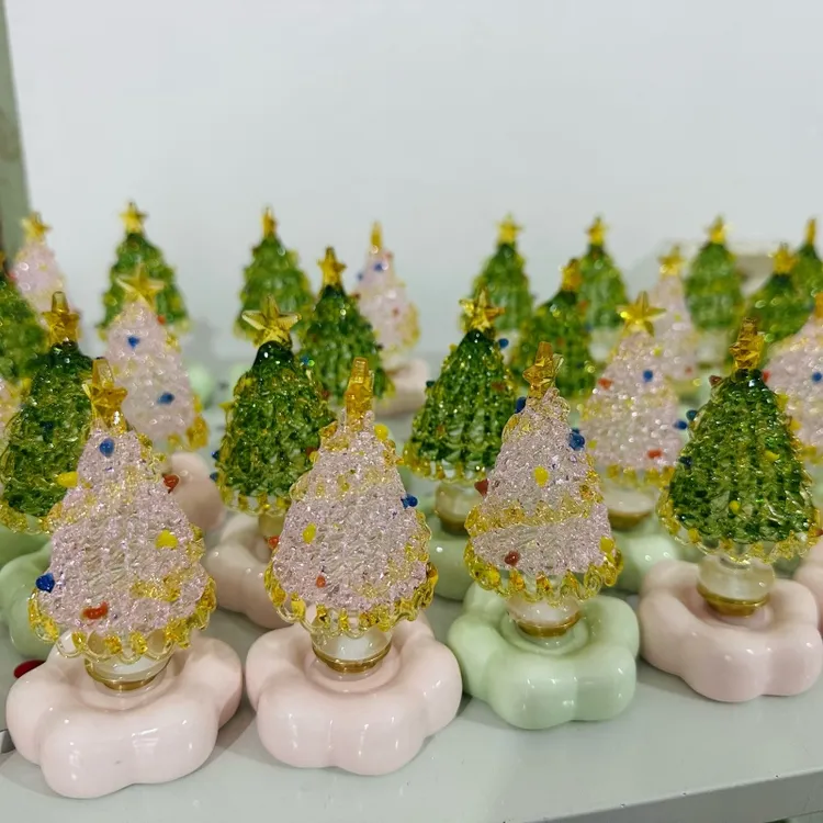 景德镇网红转转圣诞树转转雪人圣诞老人转转随手礼圣诞礼物