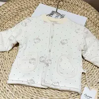 布婴谷-【波点凯蒂62600-52】薄棉120克蚕丝对开上衣