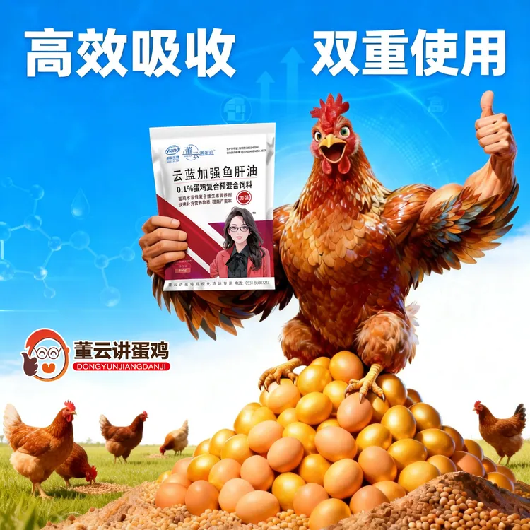 J加强鱼干油董云讲蛋鸡可饮水能拌料上市正品饲料添加剂