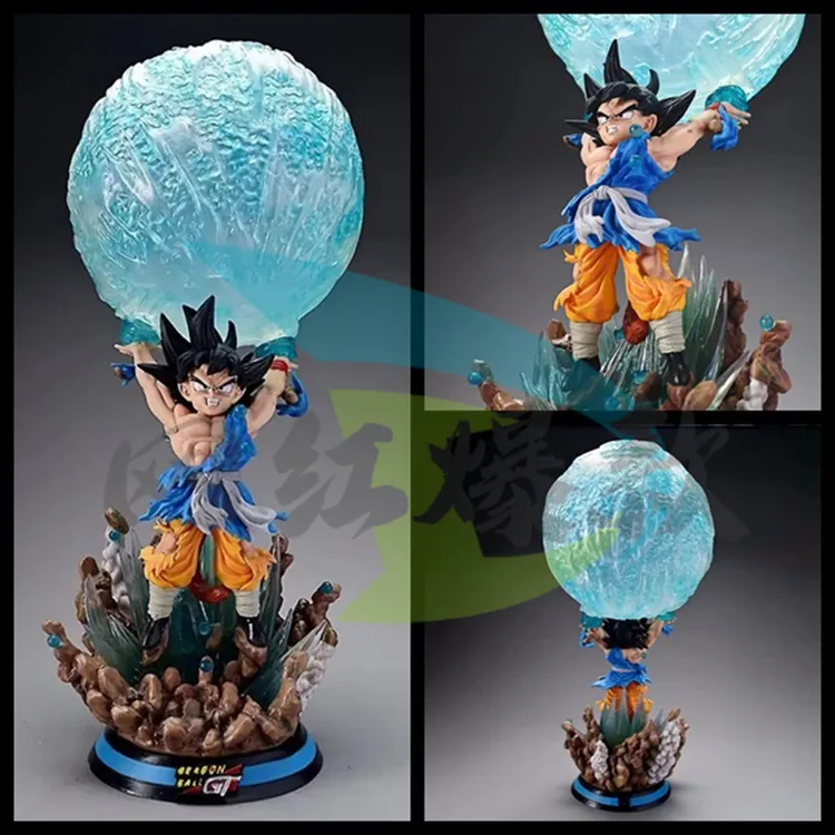 赛亚人GT悟空元气弹SD猎手联名款可发光雕像盒装手办