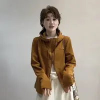 【蛋娘专属】连帽拉链卫衣显瘦休闲开衫外套抽绳外套上衣宽松显瘦