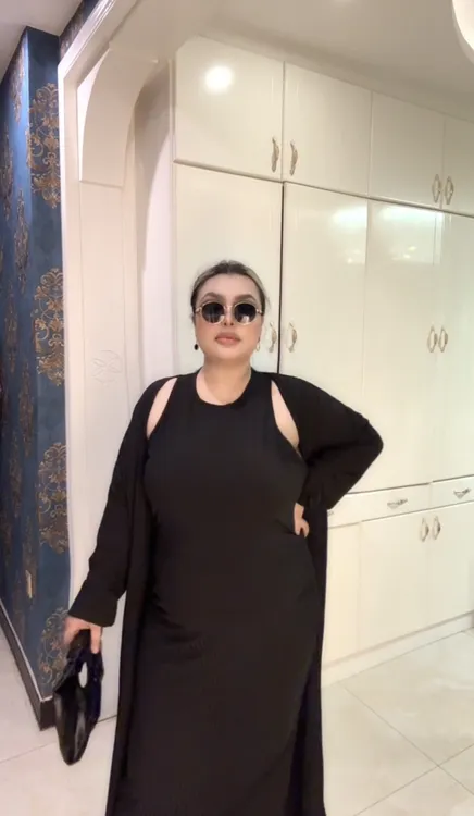 大码女装秋季新款休闲时尚吊带外套两件套装