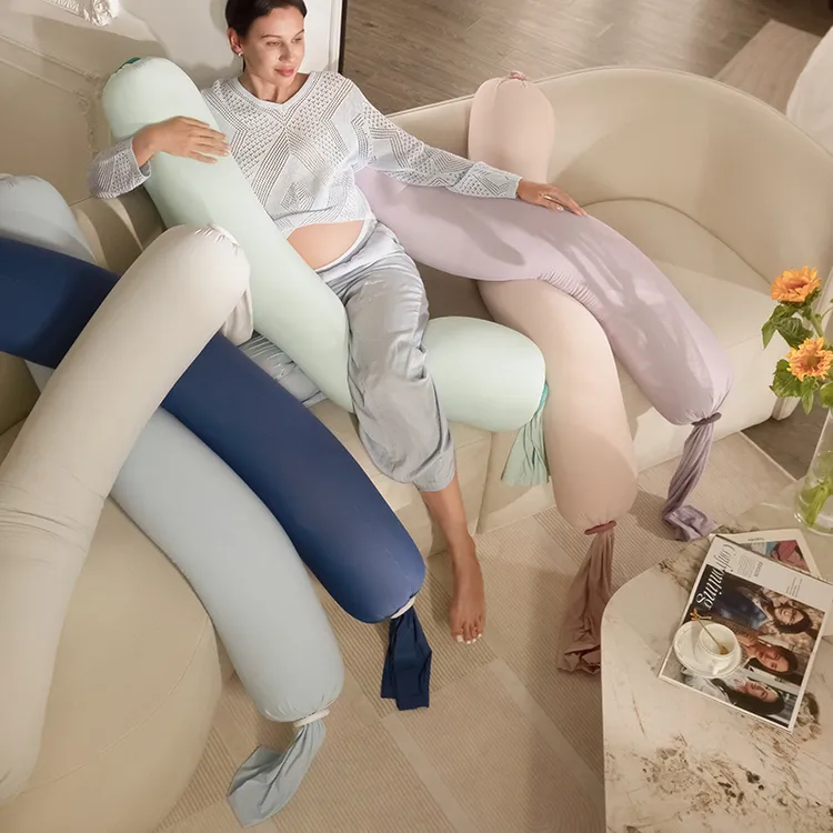 大莉莉【凉感抱抱枕】夏日冰感解压长条抱抱枕孕妇侧睡护腰枕可拆洗商品图