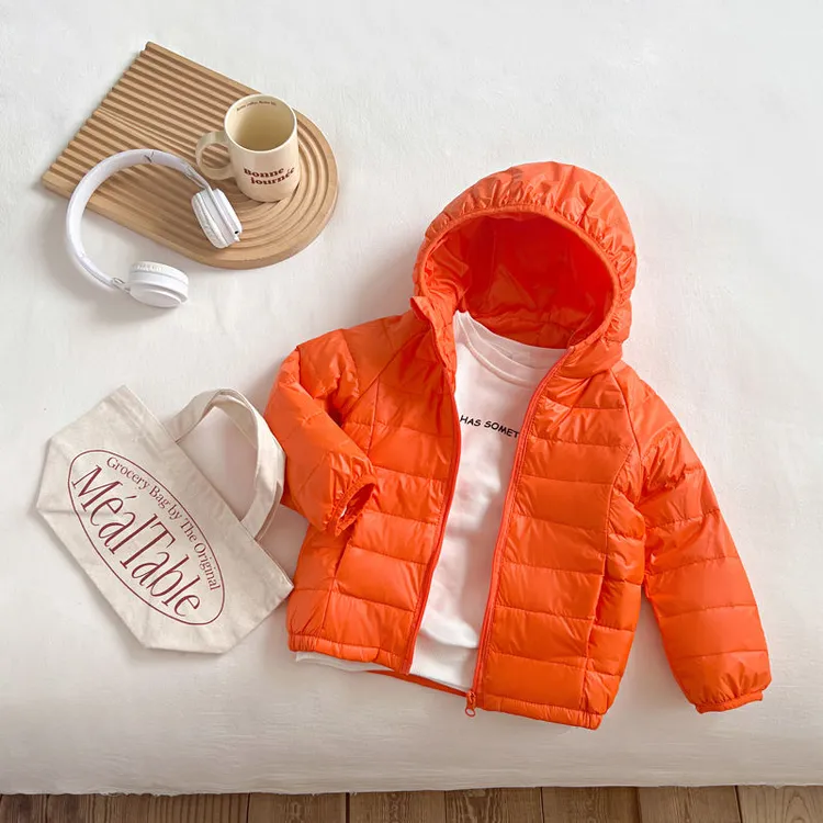 2025秋冬新款儿童羽绒服轻薄款男女童中小大童宝宝童装宝宝外套