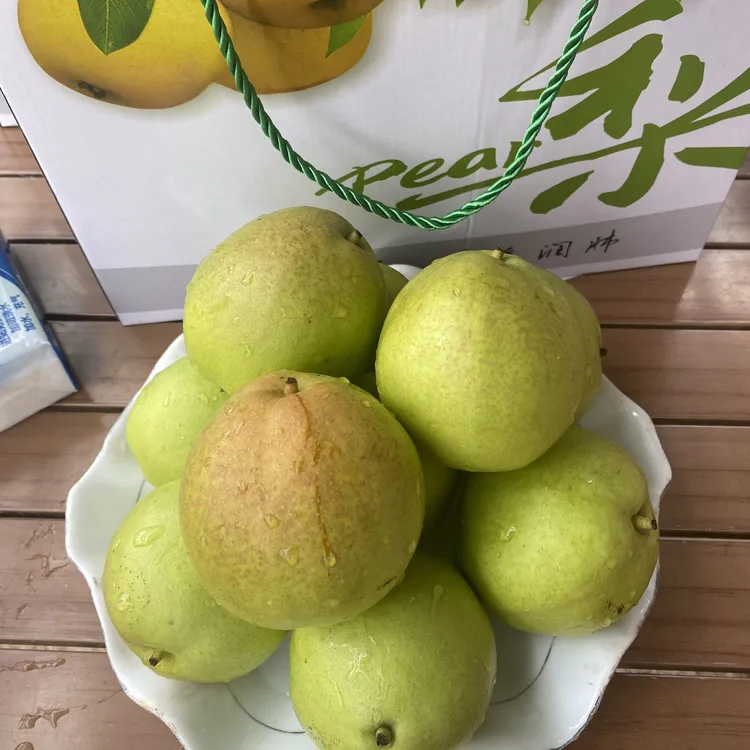 太行山高平张姐花开圣果玉露香梨皮薄水大果甜，果园直摘，当天发货