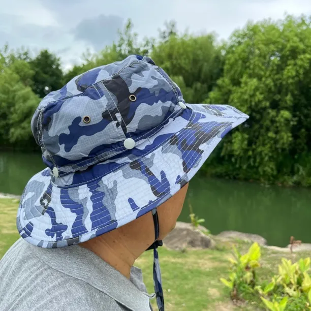 户外防晒帽渔夫帽速干透气休闲旅行休闲必备