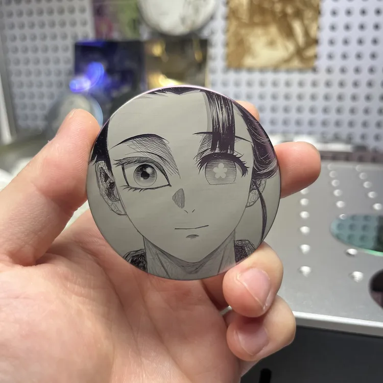 ★来图定制★58mm金属镜面吧唧排球少年等各ip二次元动漫周边