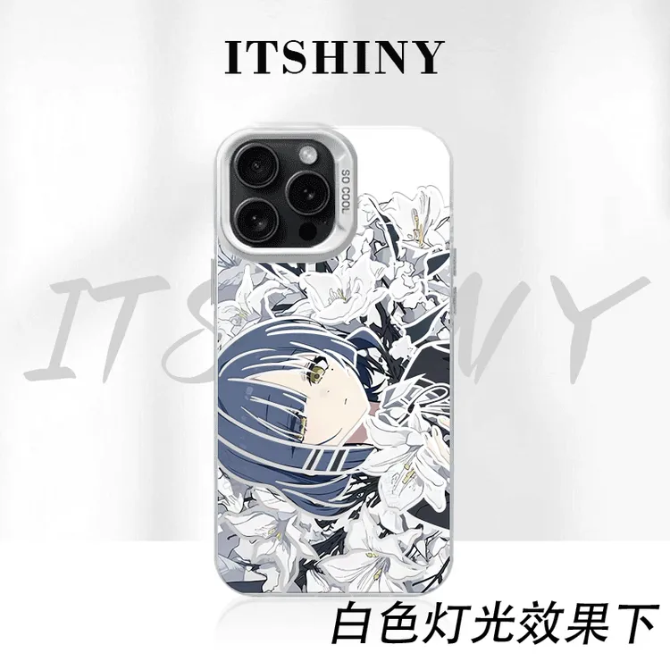 山田凉手机壳彩银二次元适用于苹果华为荣耀小米VIVOPPO