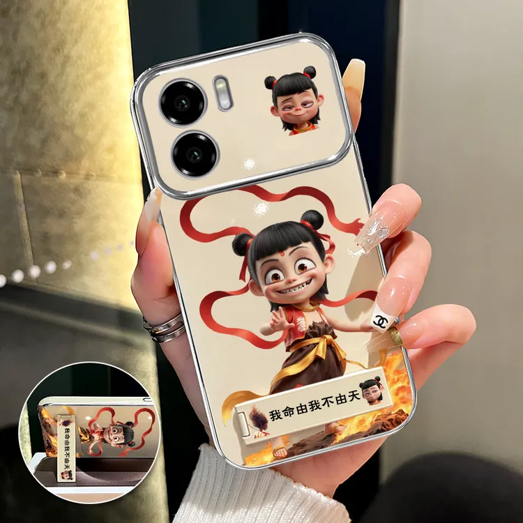适用华为nova11se哪吒手机壳大视窗创意全包防摔卡通可爱网红女款