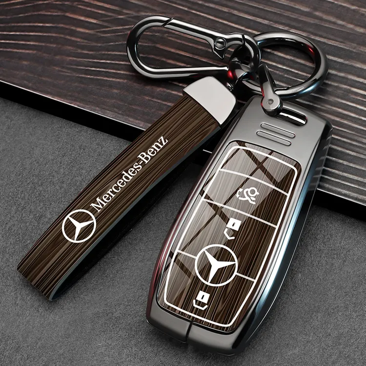 24款奔驰gle450钥匙套gle350车e300l高级gls/glc男glc260扣glb220