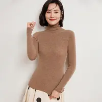 听冬一线成衣高领百搭精纺羊毛衫