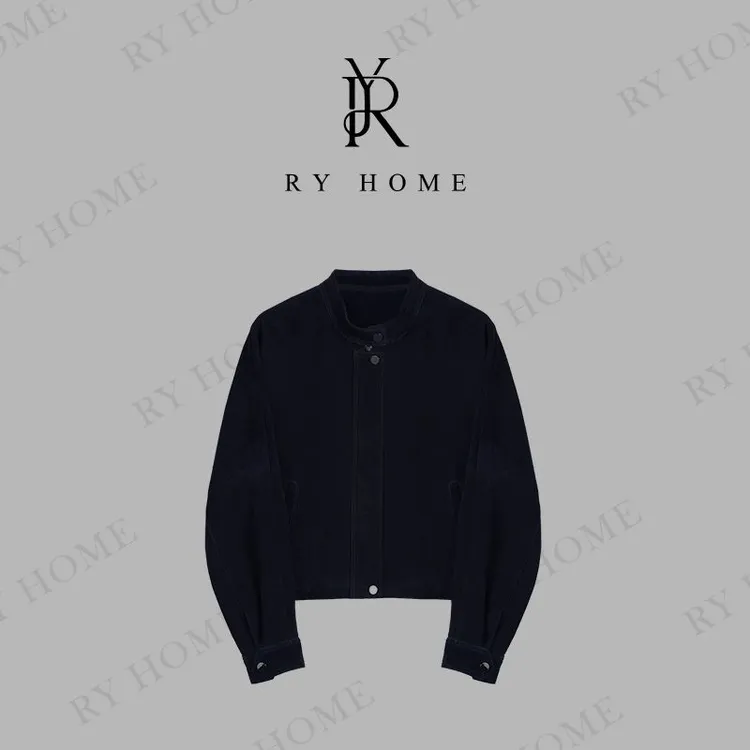 【容雨RYHOME】100%绵羊皮高级感休闲百搭外套253W2438