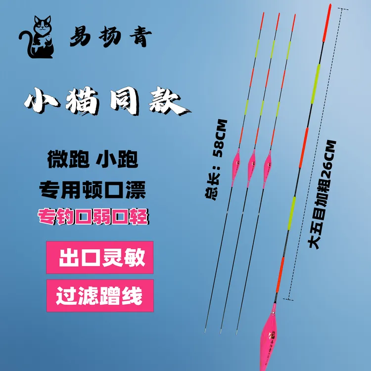 新款塑料尾非自立式无铅漂