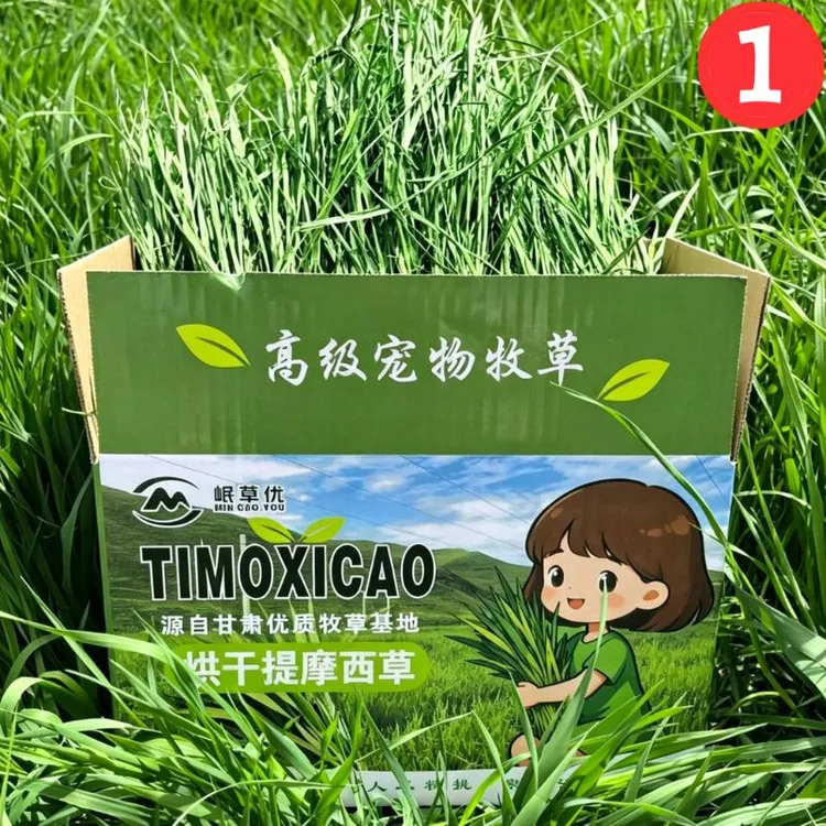 【适合挑食幼宠】烘干提摩西草全叶兔子干草荷兰猪龙猫主粮提莫西草