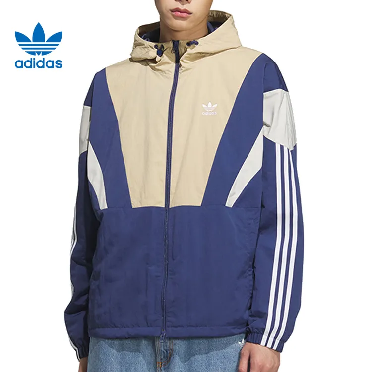 【商城】adidas阿迪达斯三叶草M BLOCK运动休闲夹克外套KC3126