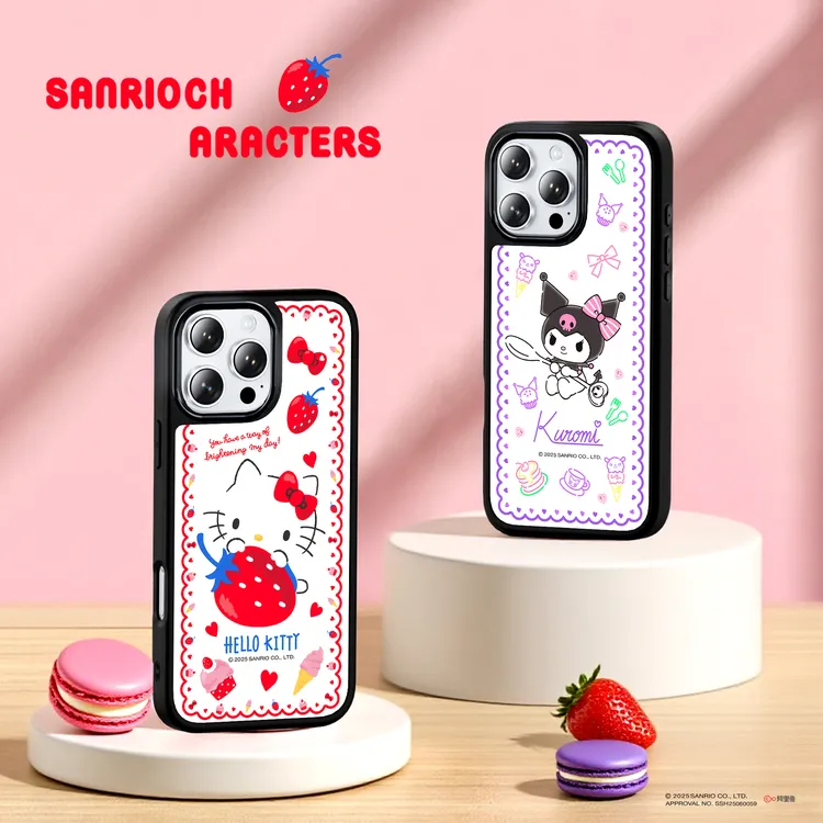 【蒲葵专属】三丽鸥鎏金壳适用iPhone17promax手机壳苹果16Pro新款13pro女13pm