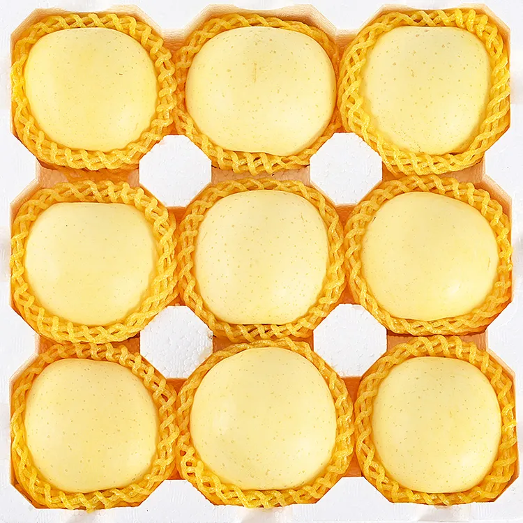 2025年新苹果山东烟台奶油富士新鲜水果黄苹果稀有产地直发