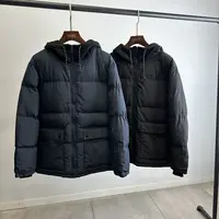 外贸男士冬季加厚保暖户外防风防泼水连帽棉衣男款棉服2203