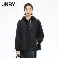 【商场同款】JNBY/江南布衣25秋新品羽绒服宽松直筒连帽5P9C10370