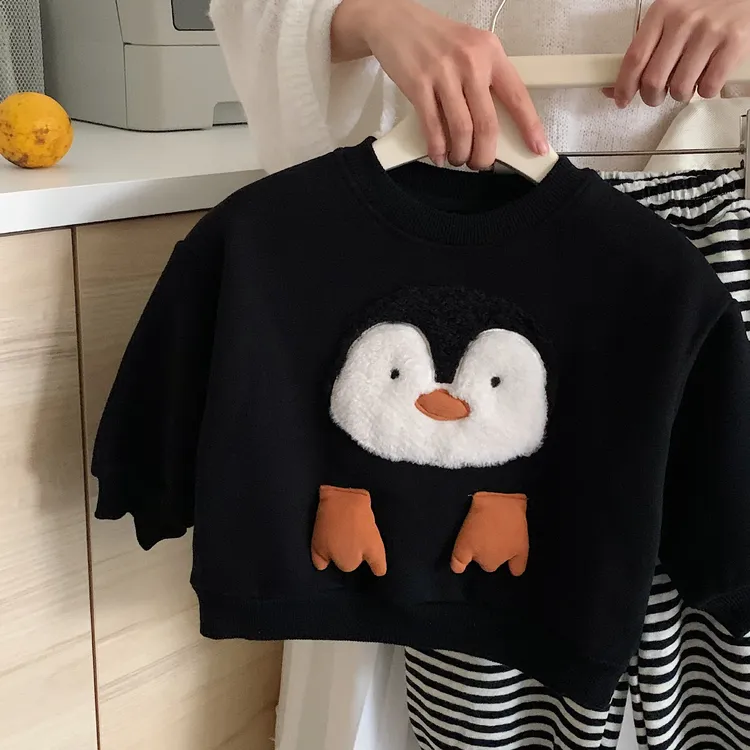 男女童加绒卫衣2025新款儿童秋冬款上衣小童加厚保暖打底衫冬装潮