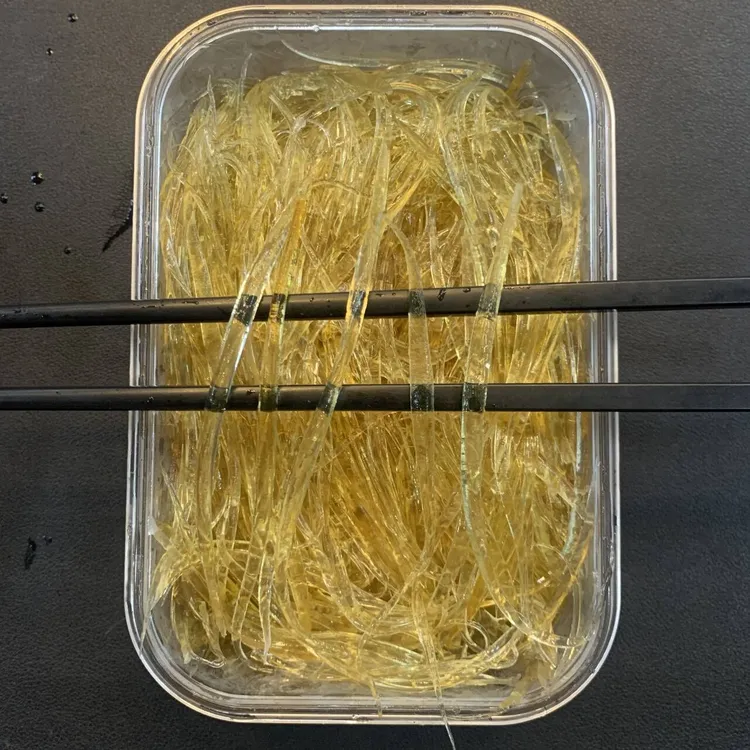 广东40寸鲜食翅金钩B款牙拣500克加热即食人工洗制 包冰率10%-15%