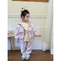 【小甜妮】opolala·25冬~星星加绒卫衣套装77001（童装汉服）