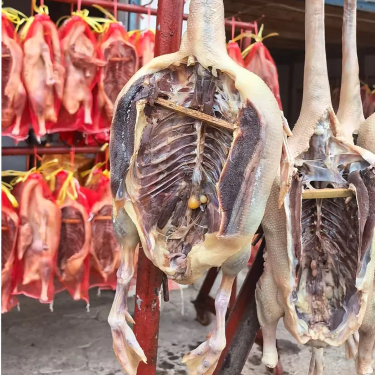 皖南农家风干老鸭绿头花鸭正宗放养老鸭手工腌制咸鸭腊味干货腊货