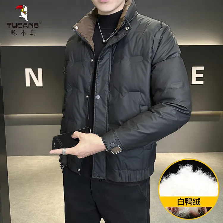 TUCANO/啄木鳥2025冬季新款鸭绒立领羽绒服加厚保暖免洗档次帅气
