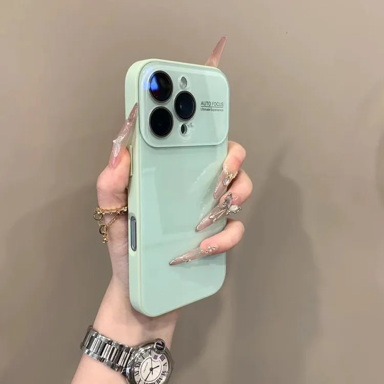 高级护镜大视窗秒变17适用iPhone16pro手机壳15promax全包14硬壳