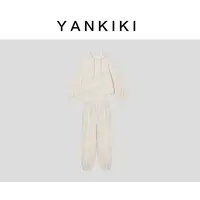 棉花糖加绒羊毛套装 YANKIKI 2025冬季新款NEW