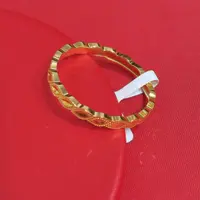 【北北专享】足金999饰品 天使之眼戒指 14# GP 1.88