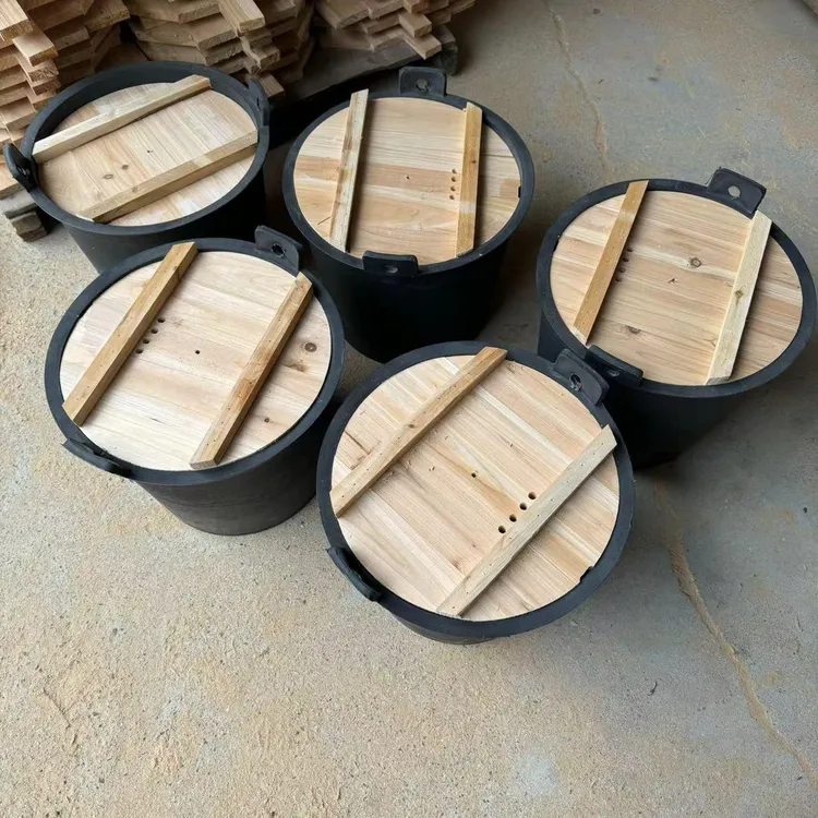 诱蜂桶实木盖子蜂桶盖子厂家直销桶盖圆形蜜蜂带盖老式防虫保暖盖