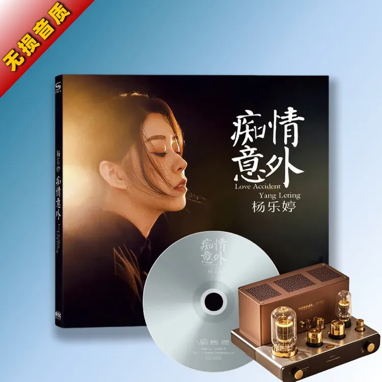 正版唱片 杨乐婷专辑 痴情意外 精选流行经典歌曲 汽车载cd碟片无