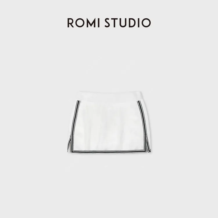 ROMI STUDIO“高尔夫系列”防走光高弹亲肤老钱运动短裙RWDRX92568