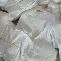 HAHA推荐净版长袖白t百搭