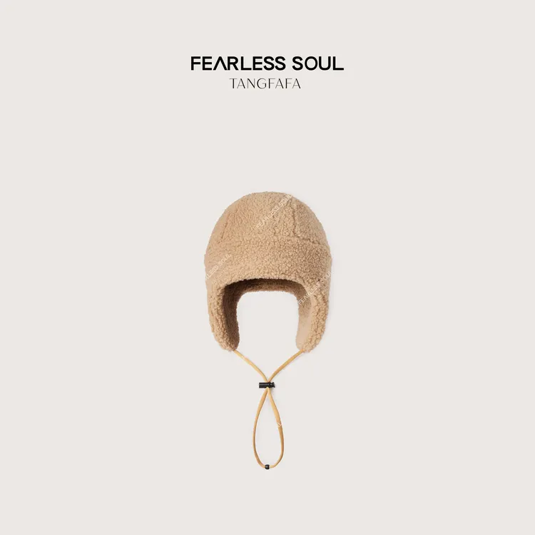 唐发发TFF冬季保暖护耳束绳冰球绒帽汉服 825FE251 -