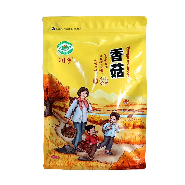 润乡东北特产黑木耳榛蘑香菇肉厚口感好菌香味浓东宁特产春耳花菇