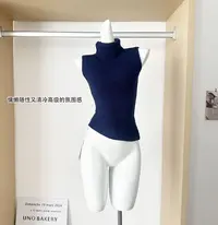 2015【基础款腰果背心】性感修身针织吊带纯色高领无袖毛衣