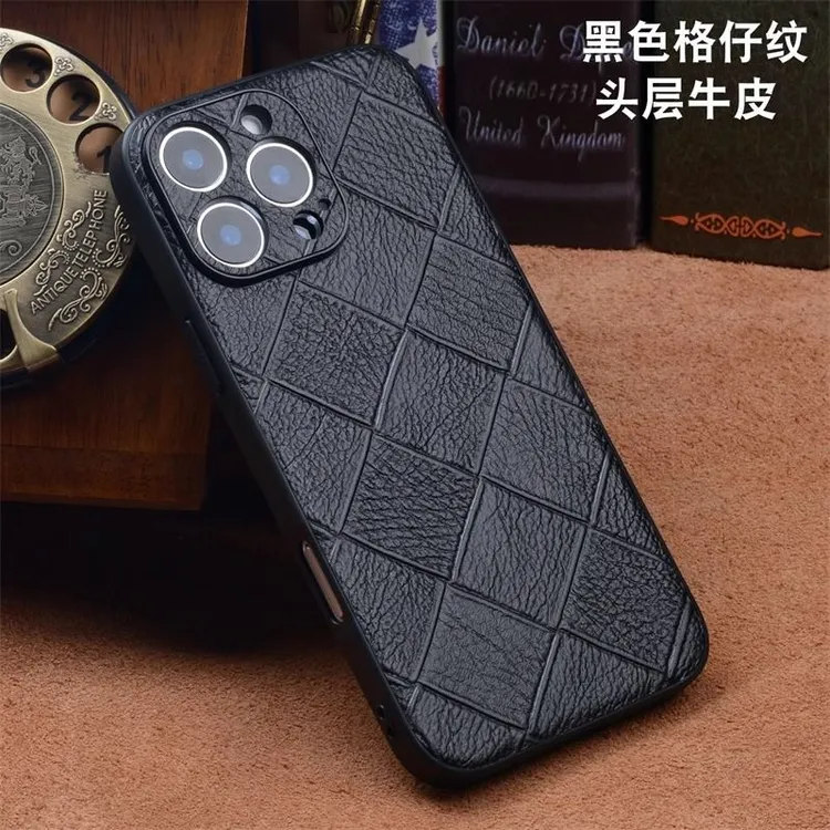 【三星S系列】【真头层牛皮】适用S25ultra手机壳S24+男S23+潮S22plus