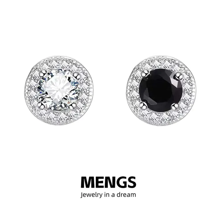 合金耳饰 爆款无耳洞磁吸耳夹男小众个性高级感耳饰