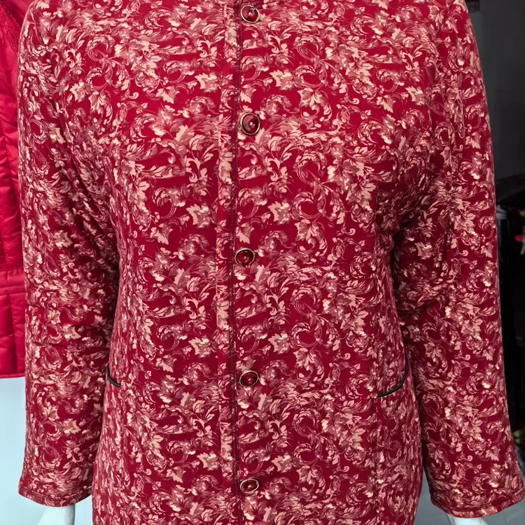 冬季新款女士加绒加厚特厚驼绒棉棉袄防寒服