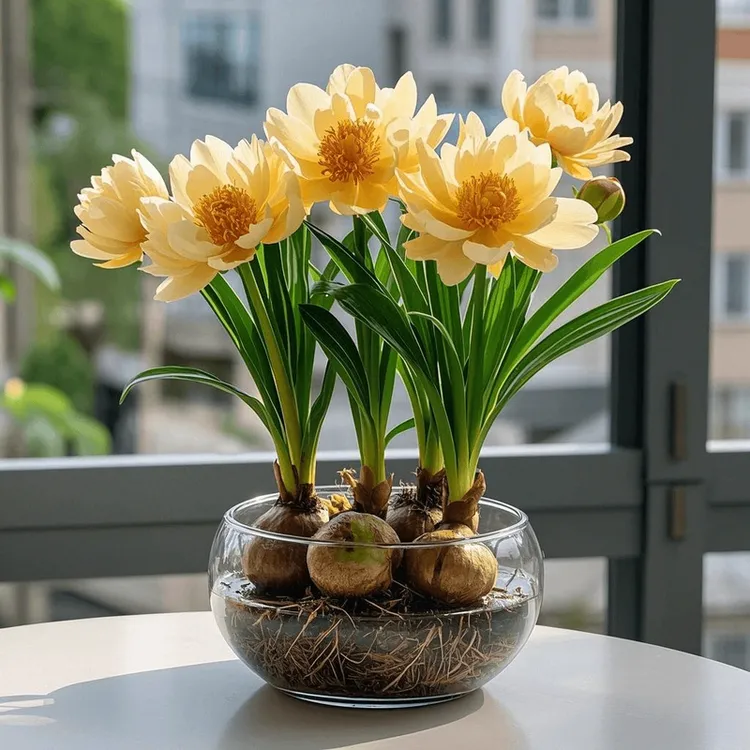 【水培香水兰花】种球型盆栽好养室内外四季可种耐寒热水培花卉绿植