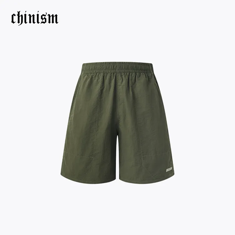 CHINISMCH赤尘废土风短裤男士夏季新品运动痞帅慵懒风男装