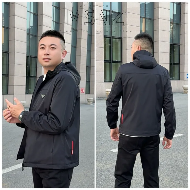 【5805】秋季新品男士轻奢帽版夹克热卖舒适柔软百搭时尚高端高品质