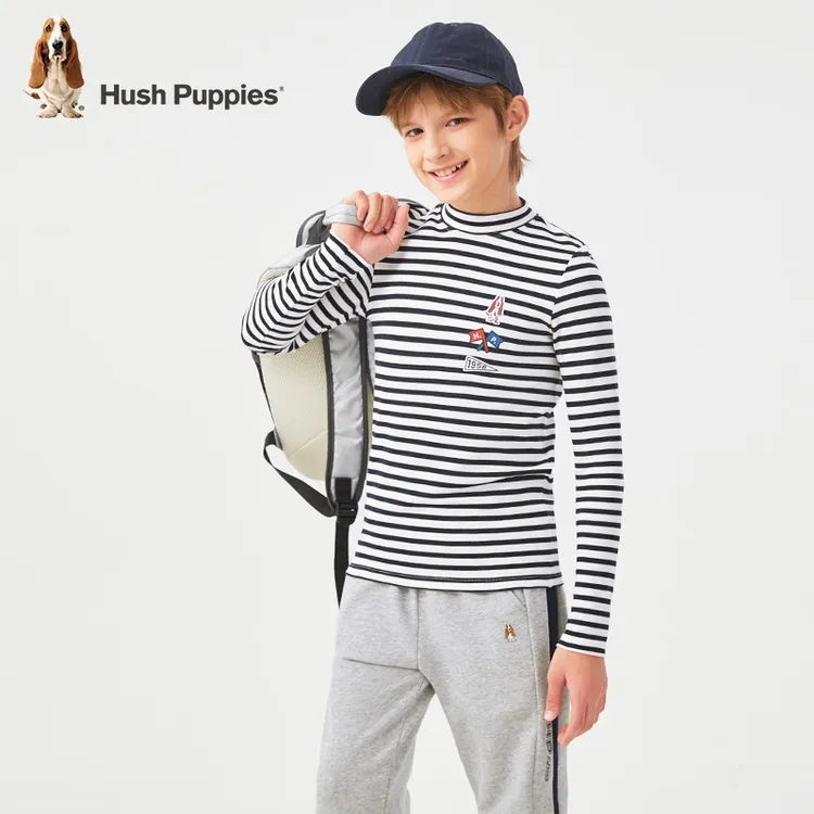 S半高领亲肤保暖打底衫暇步士童装秋款女童HPSQND47CD636