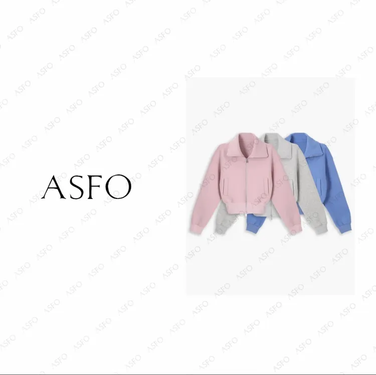 【AS科耐丽】铭顺25定制自发热抗菌蓄暖立领加厚卫衣AS25DDWT05050