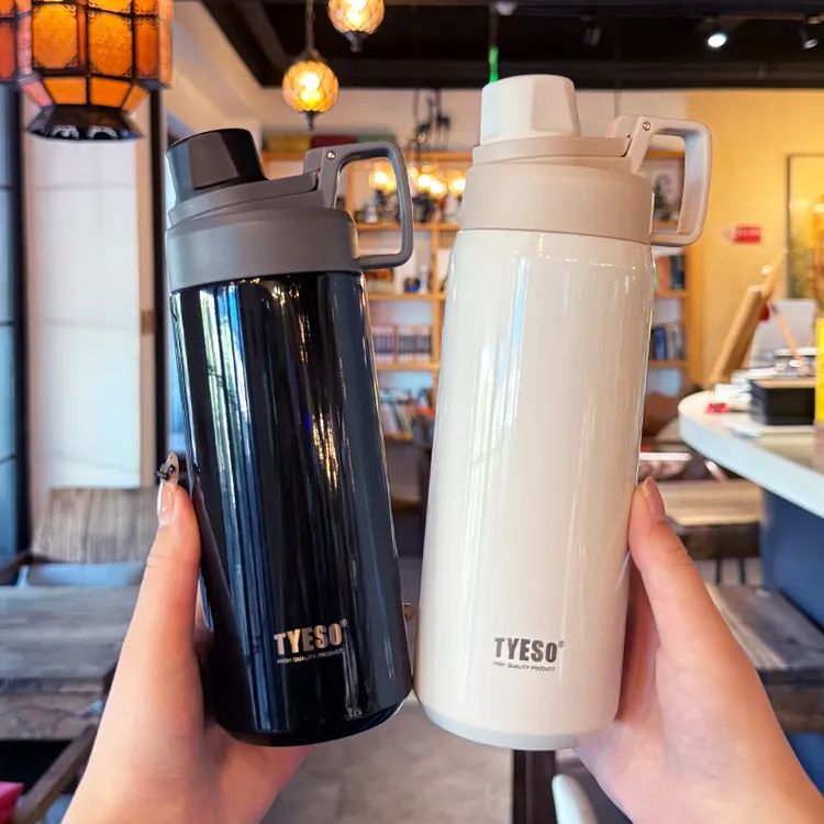 保温杯女2025新款304不锈钢大容量运动水杯男生户外便携直饮杯子