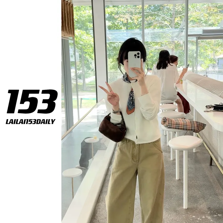 【153的日常】焦糖绒绒毛衣显瘦气质针织时尚休闲百搭秋冬25QZ2638