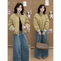小个子定制冬季新款加厚立领宽松时尚百搭女士棉服短款外套18308